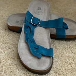 White Mountain sandals